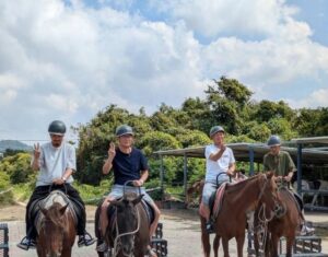 済州島旅行乗馬体験