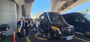 済州島旅行帰りの車