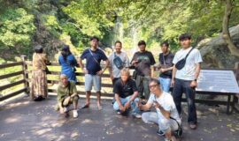 済州島旅行集合写真